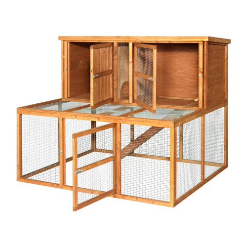 4ft Kendal Rabbit Guinea Pig Hutch & Run Combo