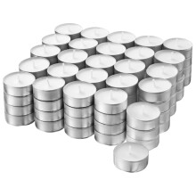 Tea Light Candles 8 Hour Burn Unscented Tealights (100pcs)