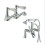 NES Home Trafford Basin Taps & Bath Shower Mixer Taps Chrome 1