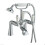 NES Home Trafford Basin Taps & Bath Shower Mixer Taps Chrome 4