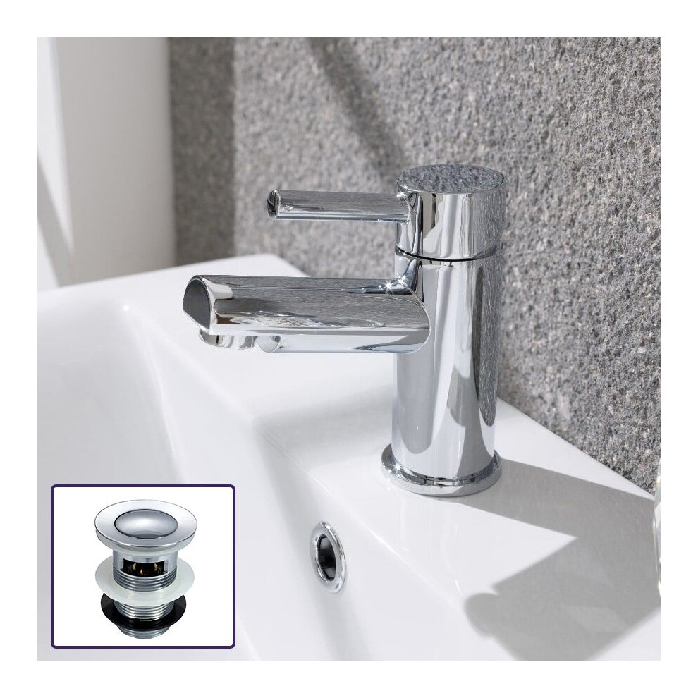 Murphy Cloakroom Mono Basin Mixer Faucet Tap & Waste Chrome