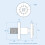 NES Home Single Round Shower Bath Body Massage Jets Chrome 2
