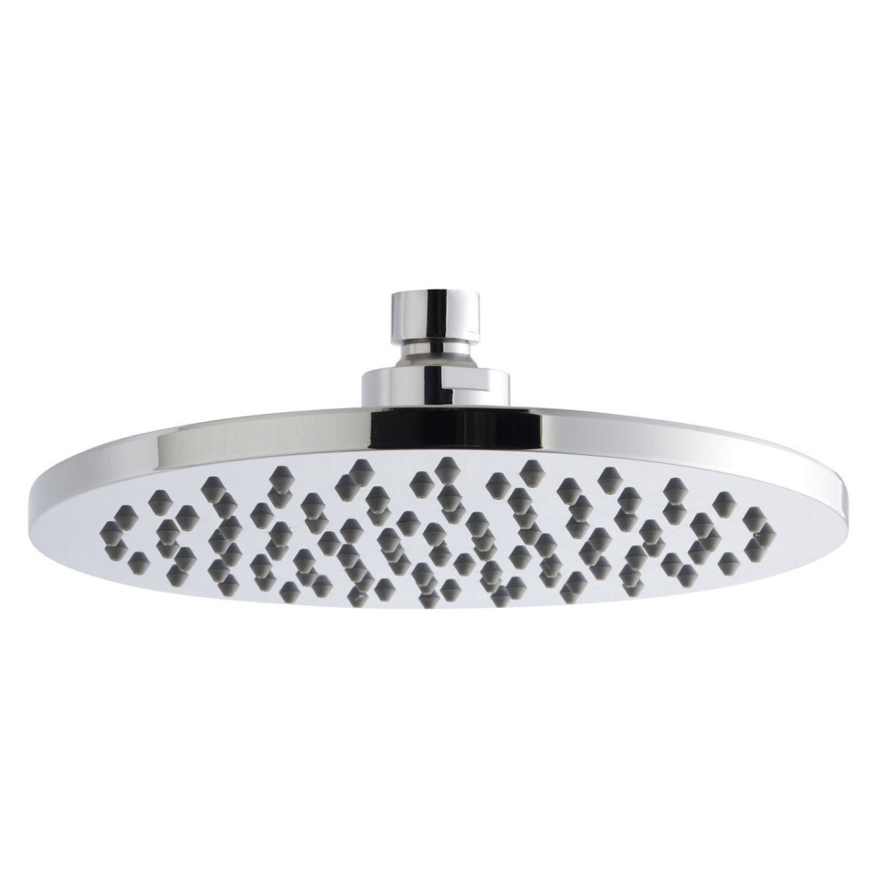 Round Full Chrome Abs Shower Head 200Mm