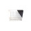 NES Home Square 250mm Ultra Thin Shower Head Chrome 2