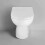 NES Home Debra Back To Wall Ceramic WC Toilet Pan with Soft Close Seat 2
