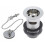 NES Home Slotted Basin Waste With Finish Plug And Chain Chrome 1