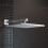 NES Home 200mm Round Shower Head + Swivel Joint 1