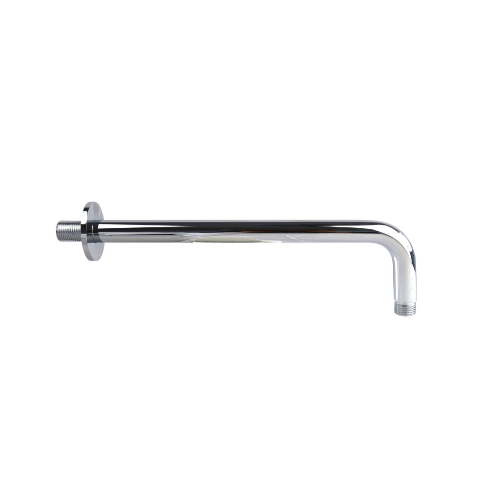 300mm Round Wall Mounted Shower Arm Chrome