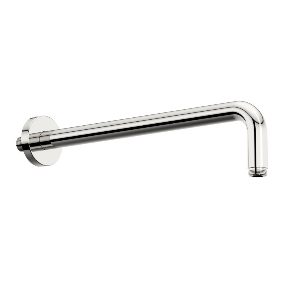 380Mm Round Wall Mounted Shower Arm Chrome 5060920921071