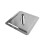 NES Home Square 250mm Ultra Thin Shower Head Chrome 4