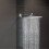 NES Home 200mm Round Shower Head + Swivel Joint 2