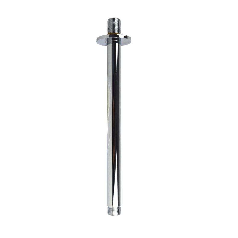 250mm Round Ceiling Shower Arm Chrome