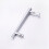 NES Home Rounded Shower Enclosure Stainless Steel 145mm Hole Centre Door Handle 1