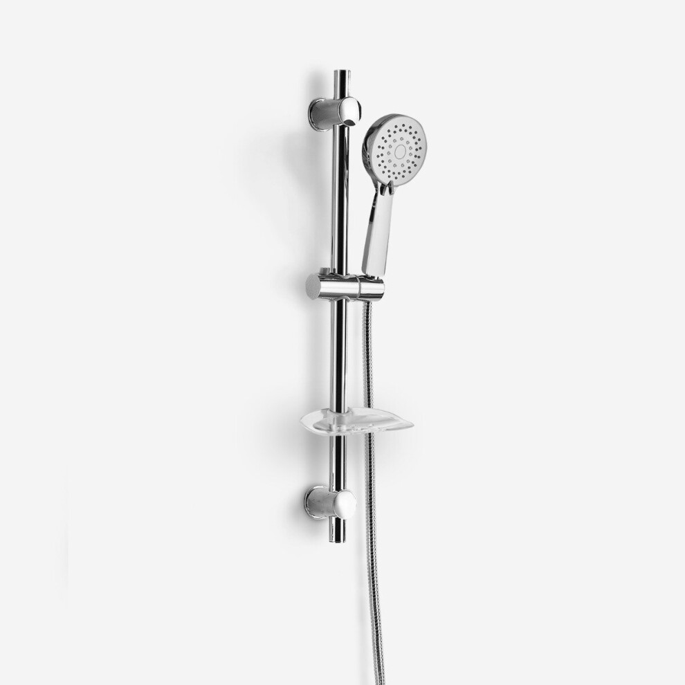 Nes Home 3 Mode Adjustable Handset & Slider Rail Kit Chrome