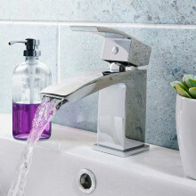 Tesa Waterfall Basin Mono Mixer Tap & Waste Chrome