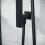 NES Home Temel Rectangular Slider Rail & Handset Kit Black Matte 3