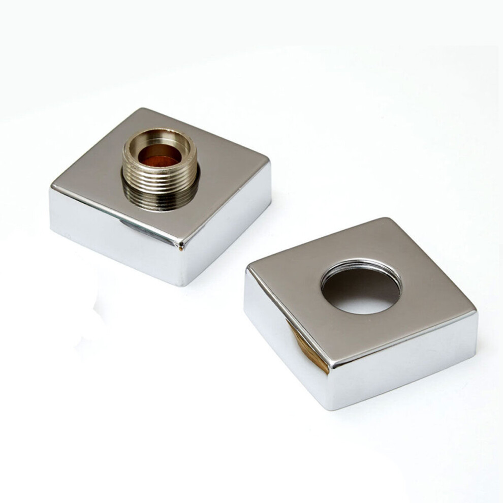 Concealing Round Universal Shower S-Union Fittings