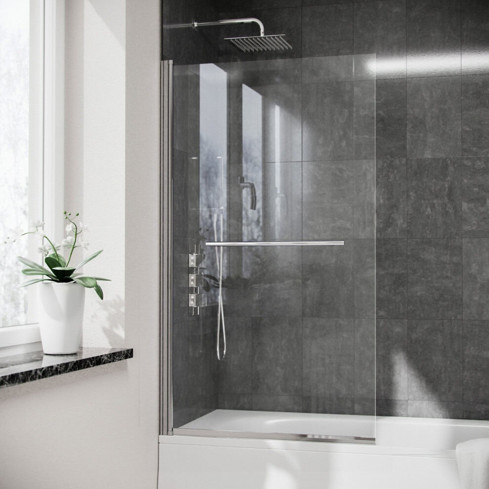 Denver 800Mm Pivot Swing Door Shower Screen 5060920922146