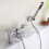 NES Home Centa Waterfall Bath Shower Mixer Tap with Shower Kit 1