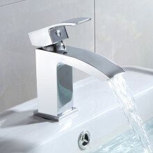 Arke Premium Quality Bathroom Basin Mono Mixer Tap and Sprung Waste