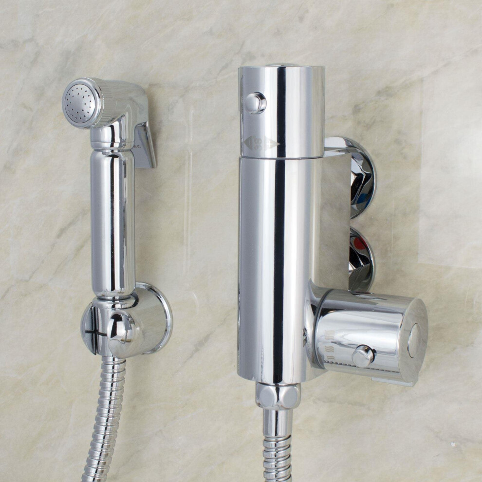 Shattaf Douche with Mini Thermostatic Valve