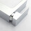 NES Home Cube Square Single Lever Bathroom Basin Mono Mixer Chrome Tap With Free Waste 3