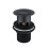 NES Home Libra Basin Mixer Tall Tap & Waste Black Matte 5