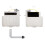 NES Home Concealed Toilet Cistern Dual Flush 6L Front Access with Button 2