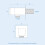 NES Home Square Chrome Wall Outlet Elbow Hose Connector & Shower Handset Holder 4