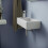 NES Home Tulla 375 x 185mm Small Cloakroom Rectangle Wall Hung Basin Sink 3