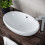 NES Home Morar Oval 600 mm Large Counter Top Basin 4