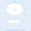 NES Home Morar Oval 600 mm Large Counter Top Basin 5