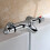 NES Home Winstead Deck Mounted Thermostatic Bath Shower Mixer Tap 1