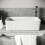 NES Home Leven Cloakroom Rectangle Counter Top Basin Bowl 3