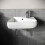 NES Home Tulla 455 x 275mm Rectangle Cloakroom Wall Hung Basin Sink 1