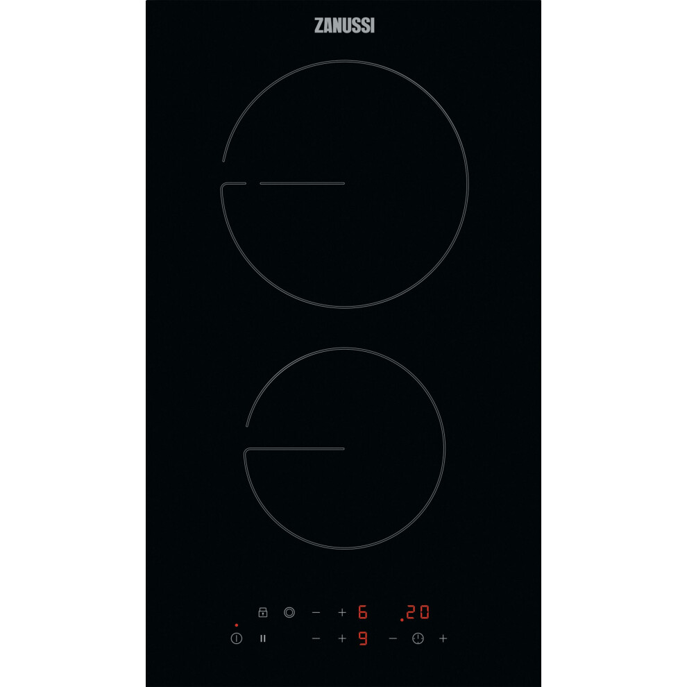 Zanussi ZHRN383K 29cm Ceramic Hob - Black