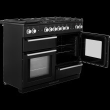 Rangemaster Nexus NEX110DFFBL/C 110cm Dual Fuel Range Cooker - Black