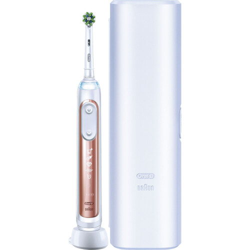 Oral B Genius X Electric Toothbrush - Rose Gold