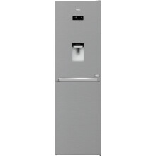 Beko HarvestFresh CNG4601DVPS Frost Free Fridge Freezer - Stainless Steel