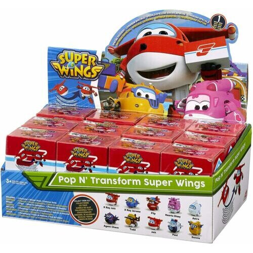 super wings Super Wings Pop n' Transform Blind Bags with Preschool Mini Figures 2