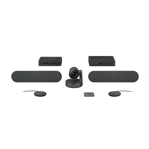 Logitech Logitech Rally Plus 4K Ultra-HD Group Video Conferencing System 16 Person(s) Ethernet LAN