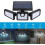 Tomshin Solar Security Light Outdoor Motion Sensor IP65 Waterproof Solar Powered 360 Angle Adjustable 7