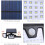 Tomshin Solar Security Light Outdoor Motion Sensor IP65 Waterproof Solar Powered 360 Angle Adjustable 9