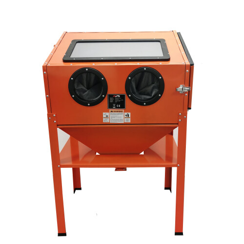 M2S Sand Blasting Cabinet Abrasive Bead Grit Blaster Sandblaster 220L 1