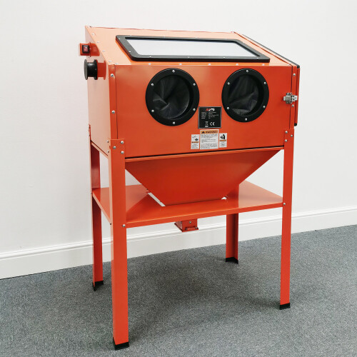 M2S Sand Blasting Cabinet Abrasive Bead Grit Blaster Sandblaster 220L 2