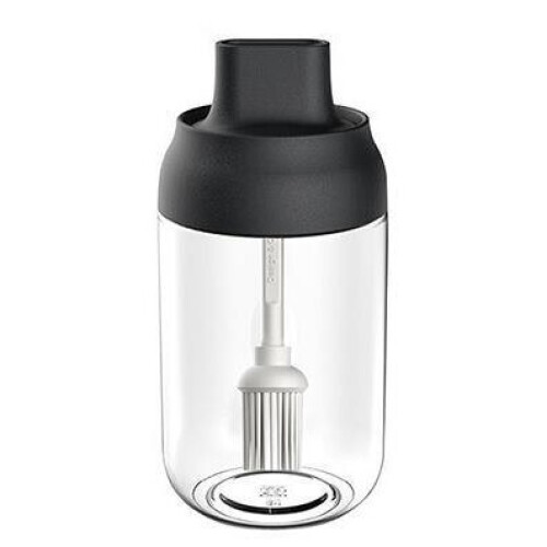 (Castor Blue) Spice Jar Spoon Cap Sealed Seasoning Bottle 2