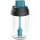 (Castor Black) Spice Jar Spoon Cap Sealed Seasoning Bottle 6