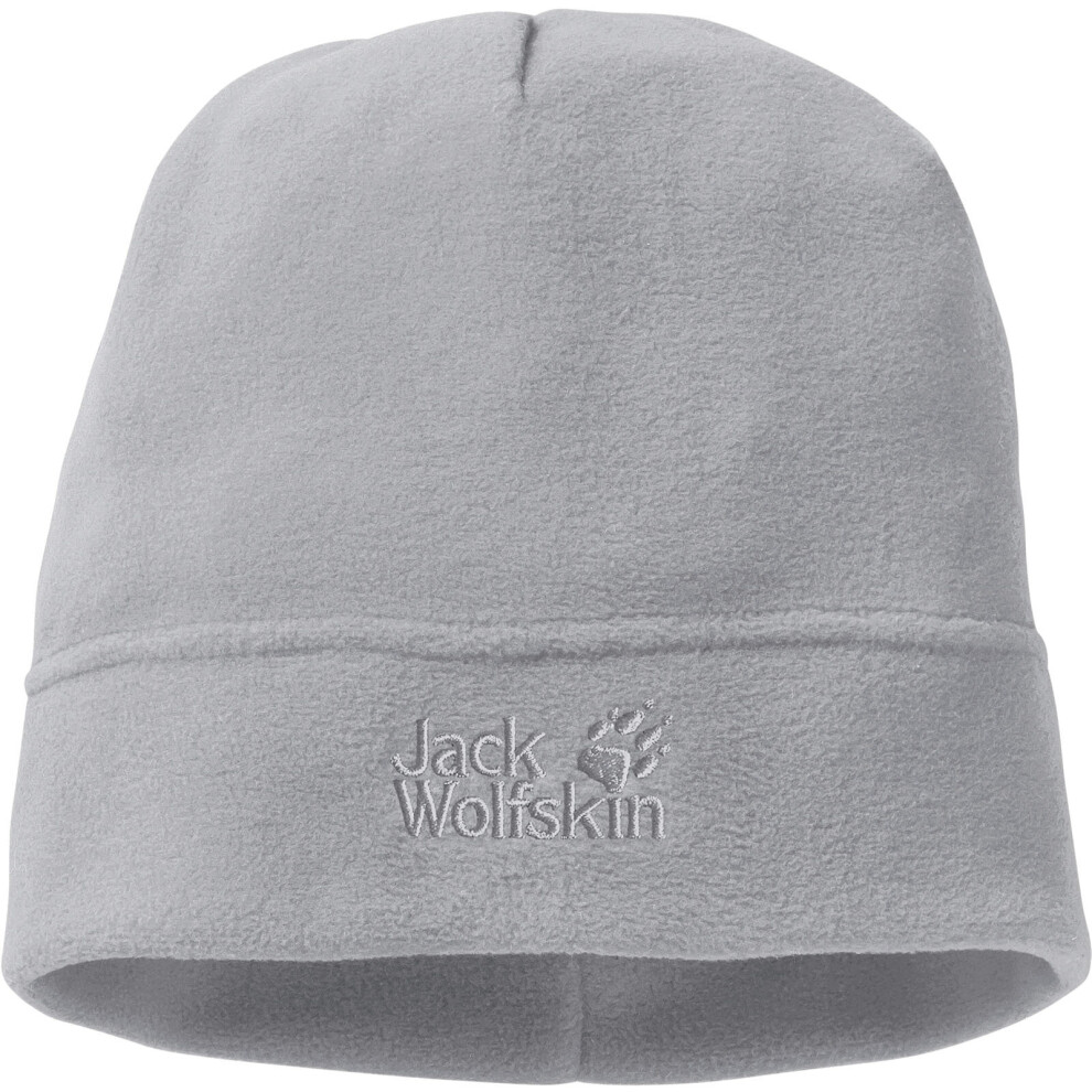 (One Size, Slate Grey) Jack Wolfskin Real Stuff Beanie | Unisex Winter Hat