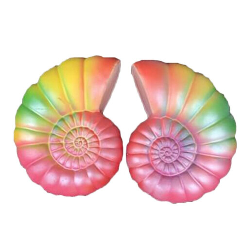Jumbo Squishy Rainbow Beach Conch Shell Super Slow Rising Soft Kid Toy Gift