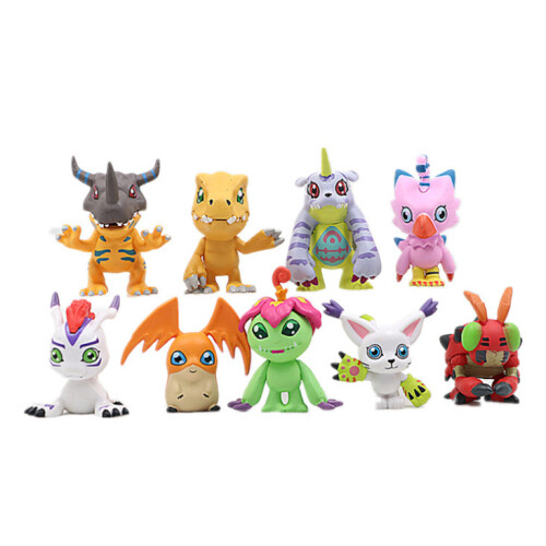 9pcs Digimon Adventure Figure Set Toy Kid Gift